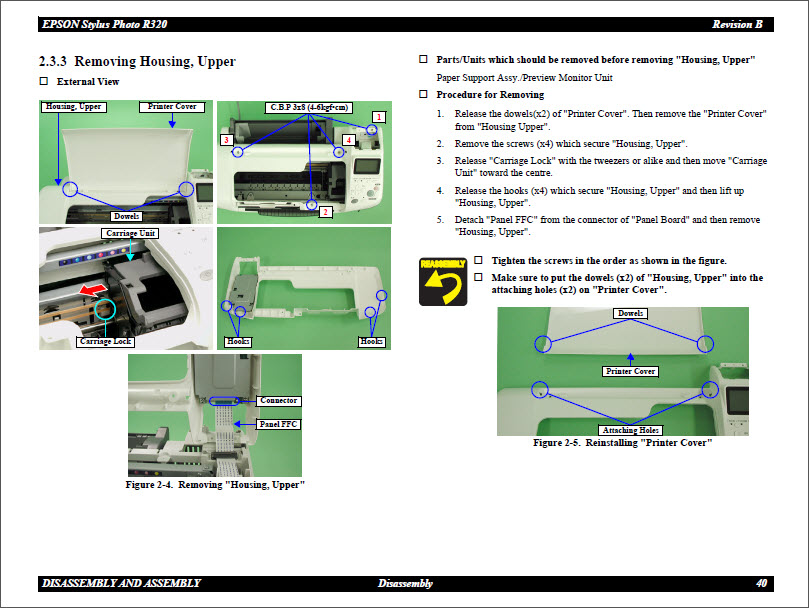 EPSON R320 Service Manual-3